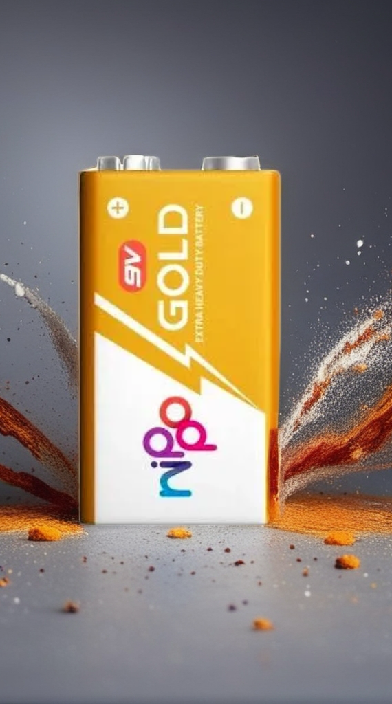 NIPPO 9v பேட்டரி பேக் 12