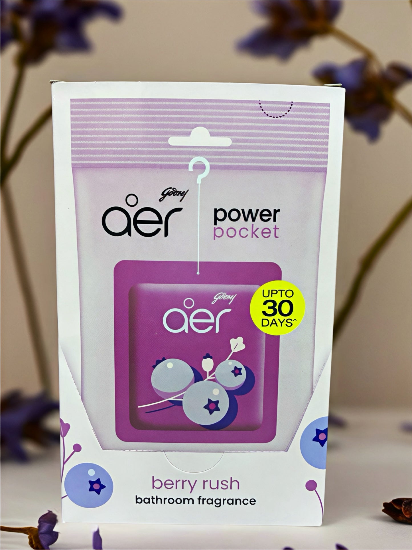 GODREJ AER POCKET GEL BERRY RUSH PACK OF 6