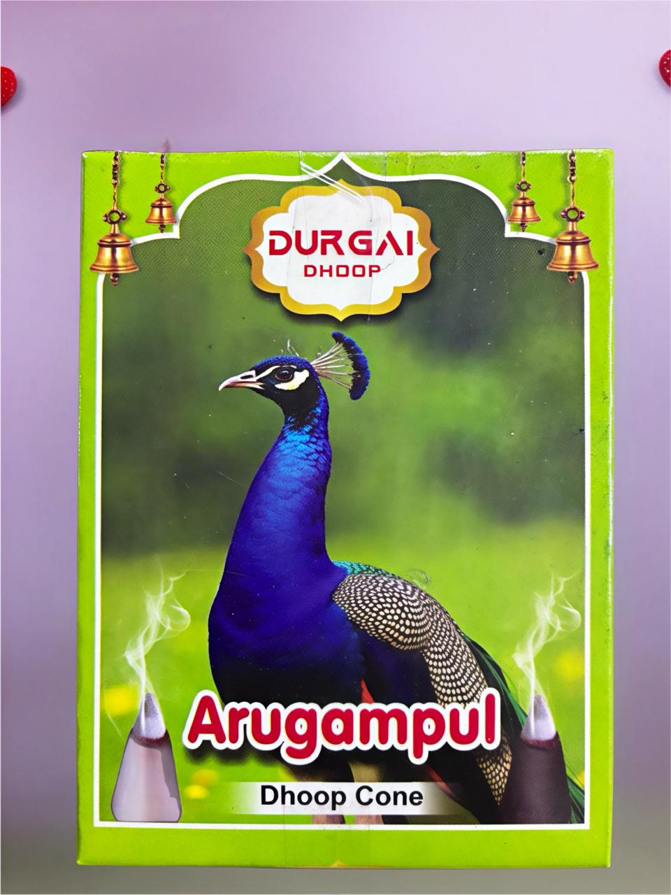 DURGAI ARUGAMPUL DHOOP CONE PACK OF 100 CONES