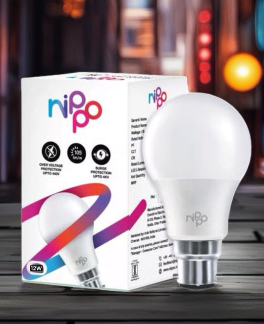 ONLY @ ₹88/- NIPPO 12W LED BULB MRP ₹325/-