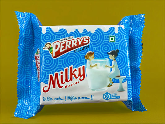 PERRYS MILKY BISCUITS(60+6)g pack of 12