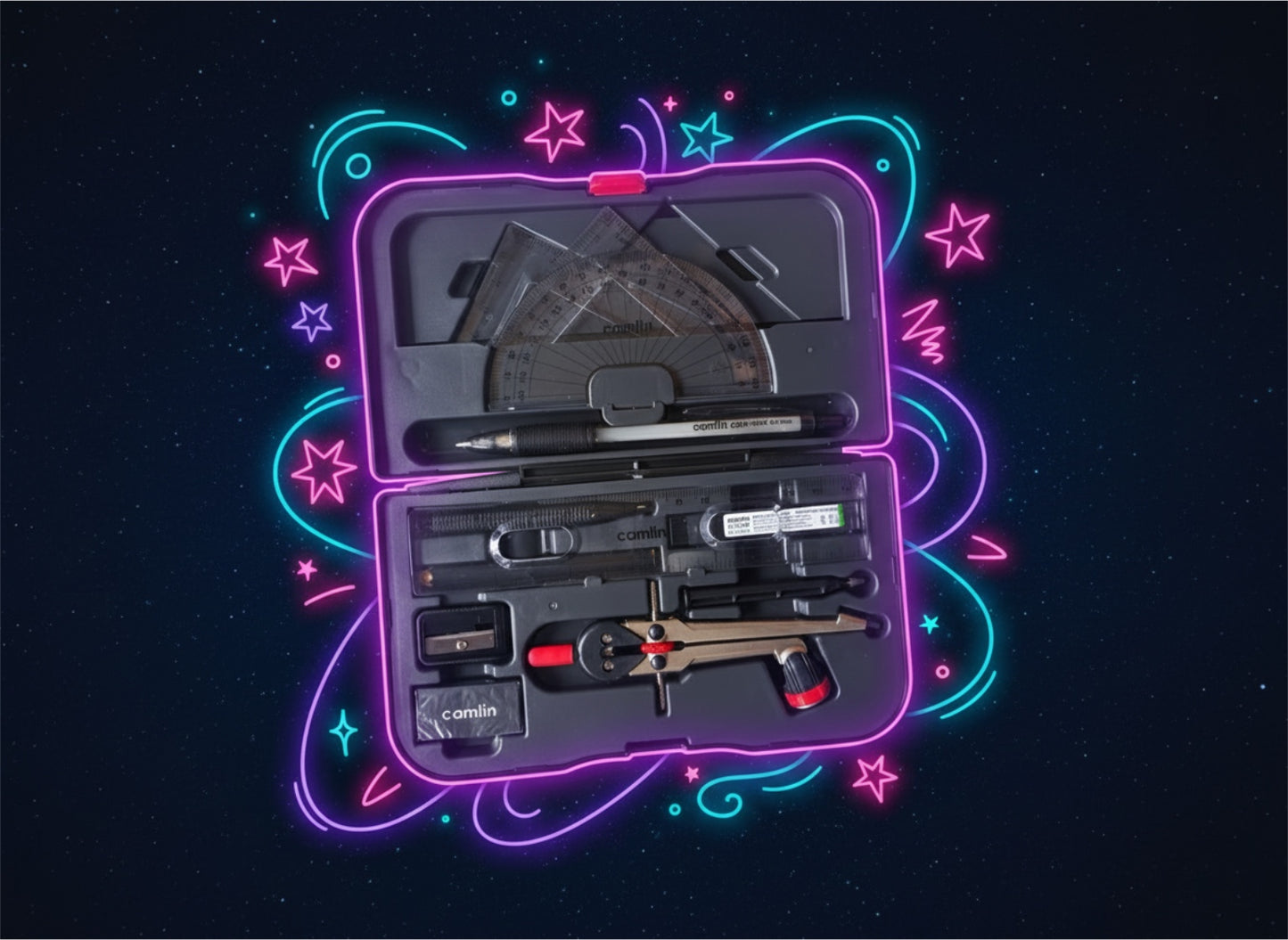 CAMLIN SCHOLAR PRO INSTRUMENT BOX
