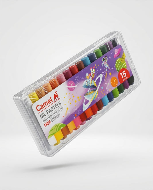 CAMLIN OIL PASTELS PACK OF 15 SHADES