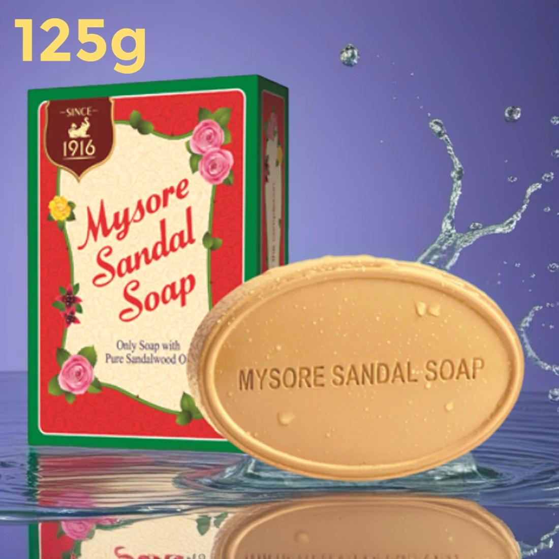 GOLD MYSORE SANDAL SOAP 125g