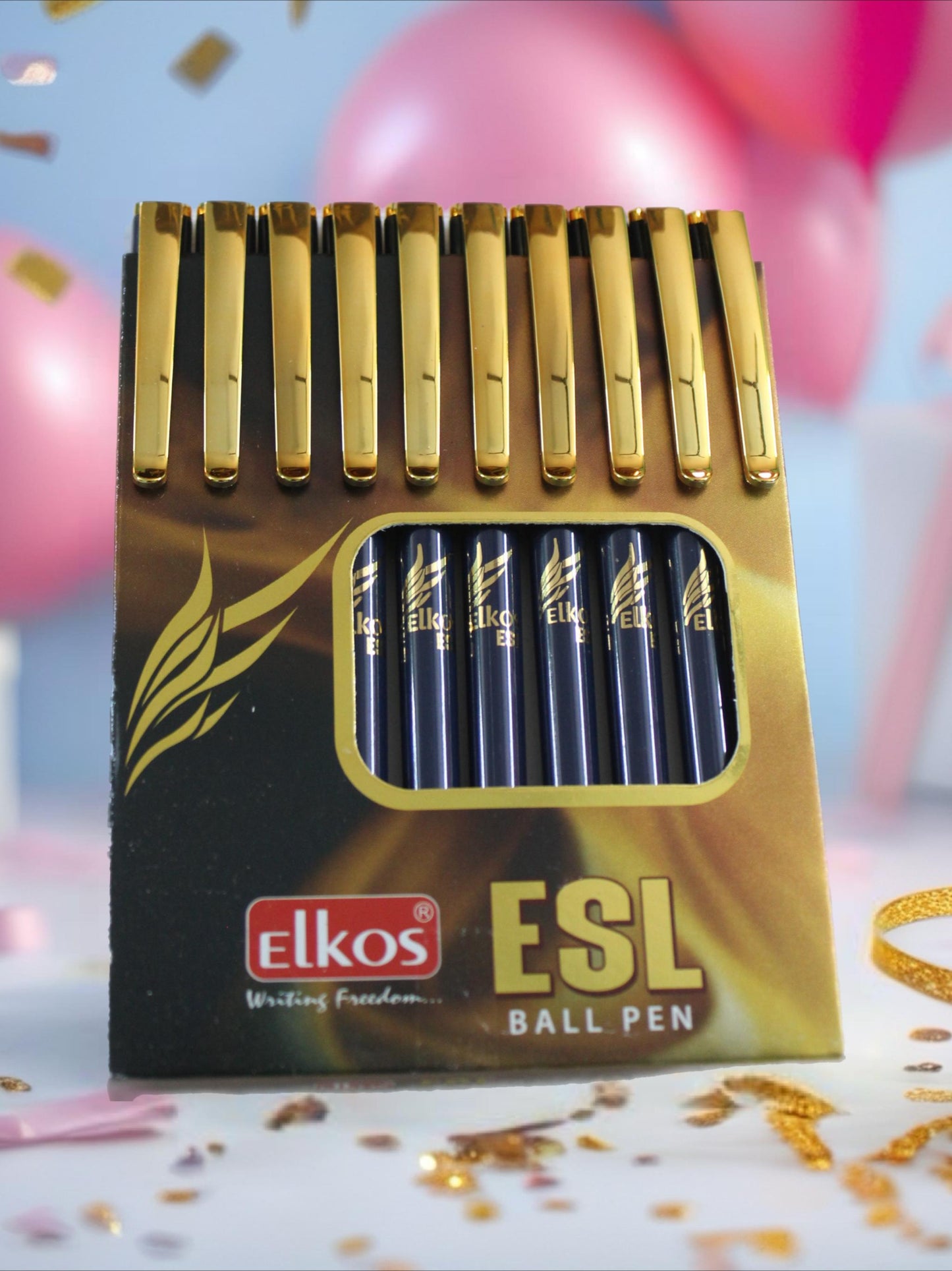 ELKOS ESL बॉल पेन, 10 का पैक
