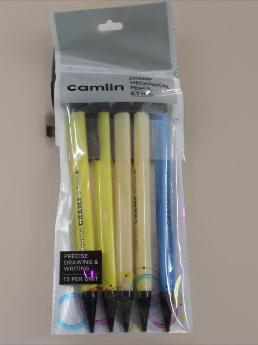 CAMLIN CHAMP MECHANICAL PENCIL 0.7MM PACK OF 5