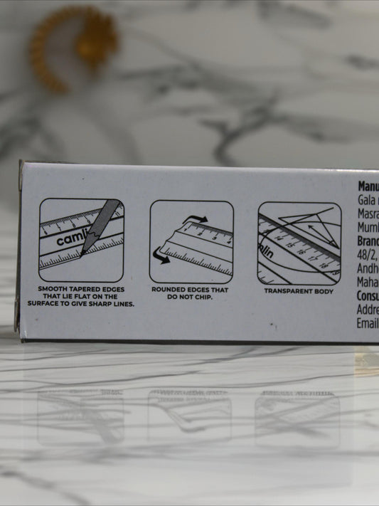 CAMLIN 15CM SCALE PACK OF 10