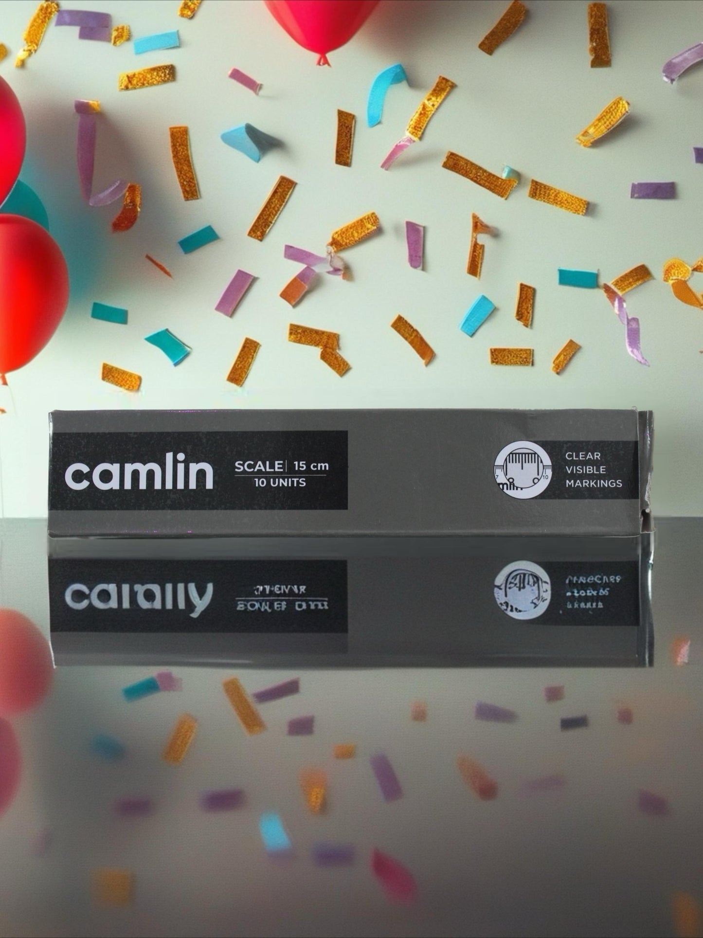 CAMLIN 15CM SCALE PACK OF 10