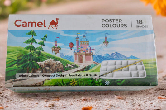 CAMEL POSTER COLOUR 18 SHADES