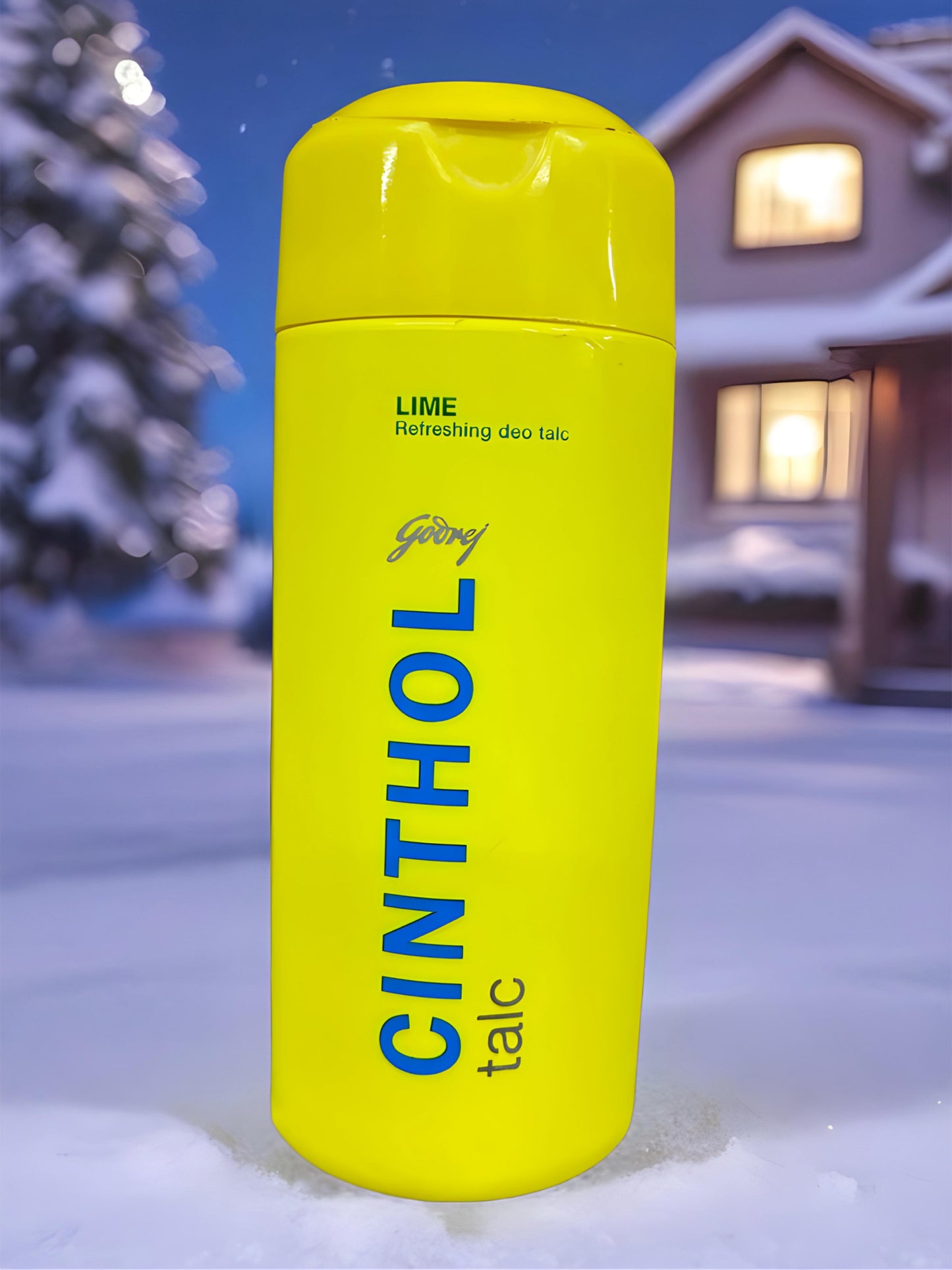 CINTHOL TALCUMPOWDER 100G lime refreshing deo talc