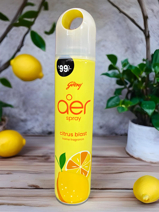GODREJ AER SPRAY (room spray) CITRUS BLAST 99 RS
