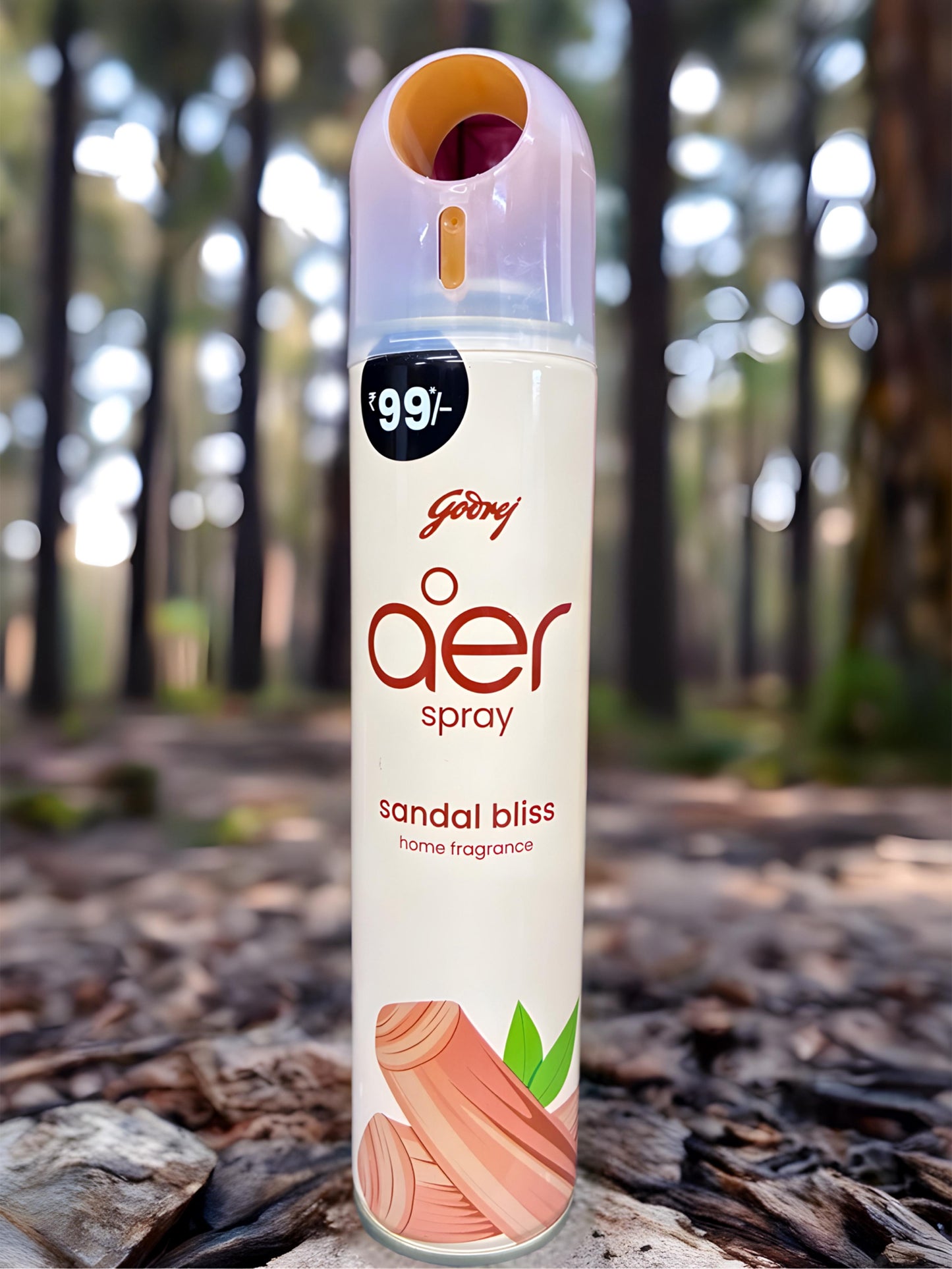 GODREJ AER SPRAY (room spray) SANDAL BLISS 99 RS