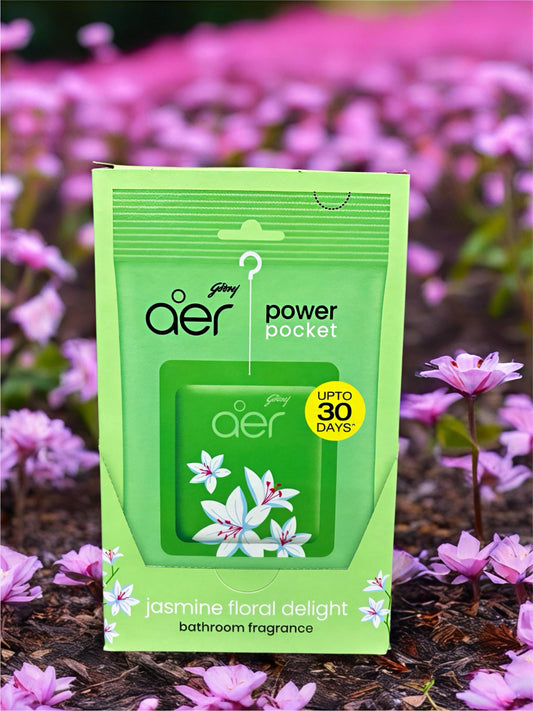 GODREJ AER POCKET GEL JASMINE DELIGHT PACK OF 6