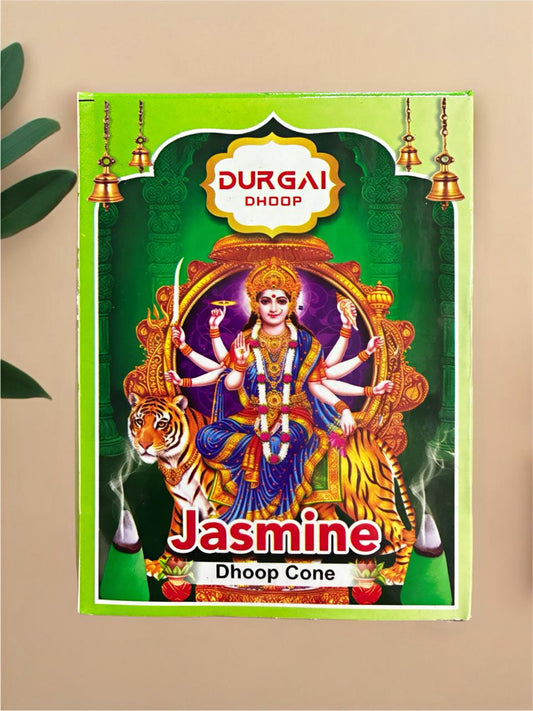 DURGAI JASMINE DHOOP CONE PACK OF 100 CONES