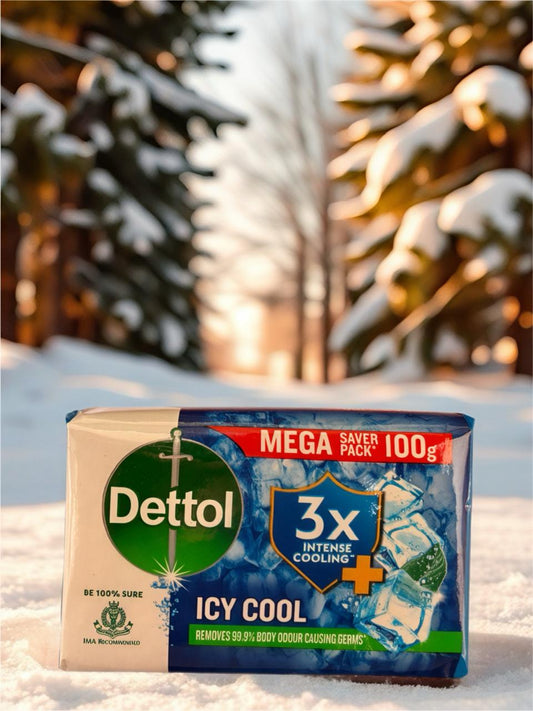 DETTOL ICY COOL MEGA SAVER PACK 100G