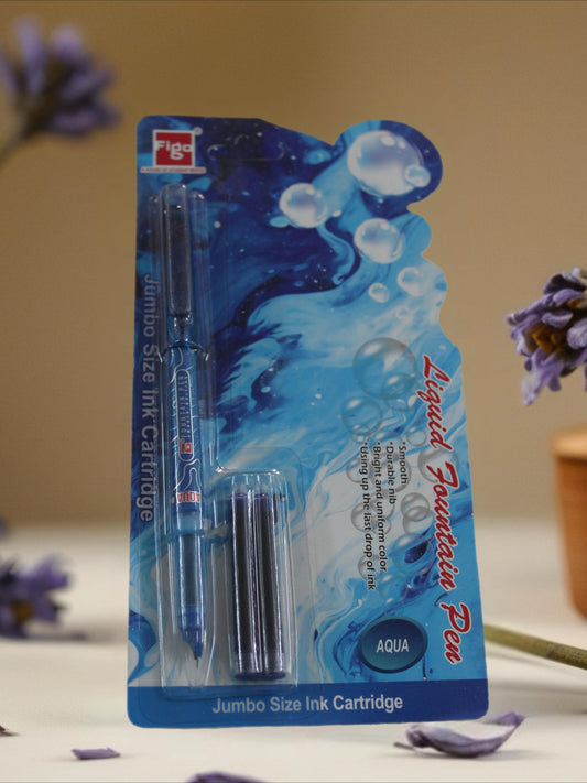 FIGO FOUNTAIN PEN WITH A CATRIDGE SHARP NIB