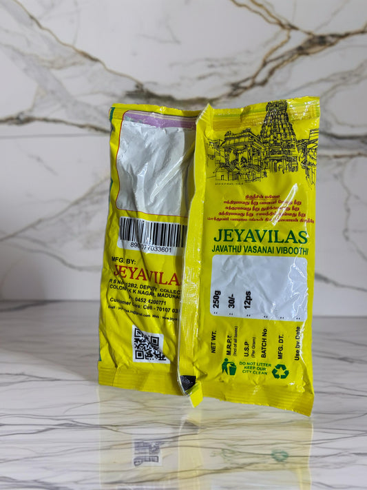 JEYAVILAS SCENTED VIPOOTHI 250G