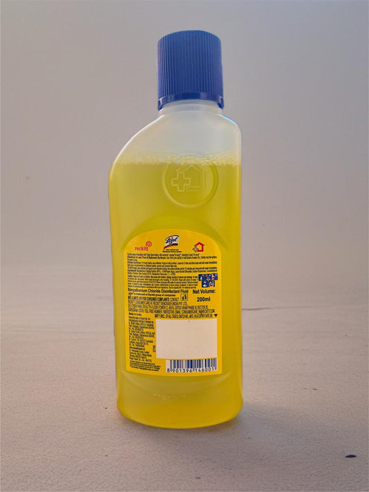 LYZOL DISINFECTANT SURFACE CLEANER CITRIC 200ML 10X CLEANING, TRIPLE GERM ACTION, PLEASANT FRAGRANCE